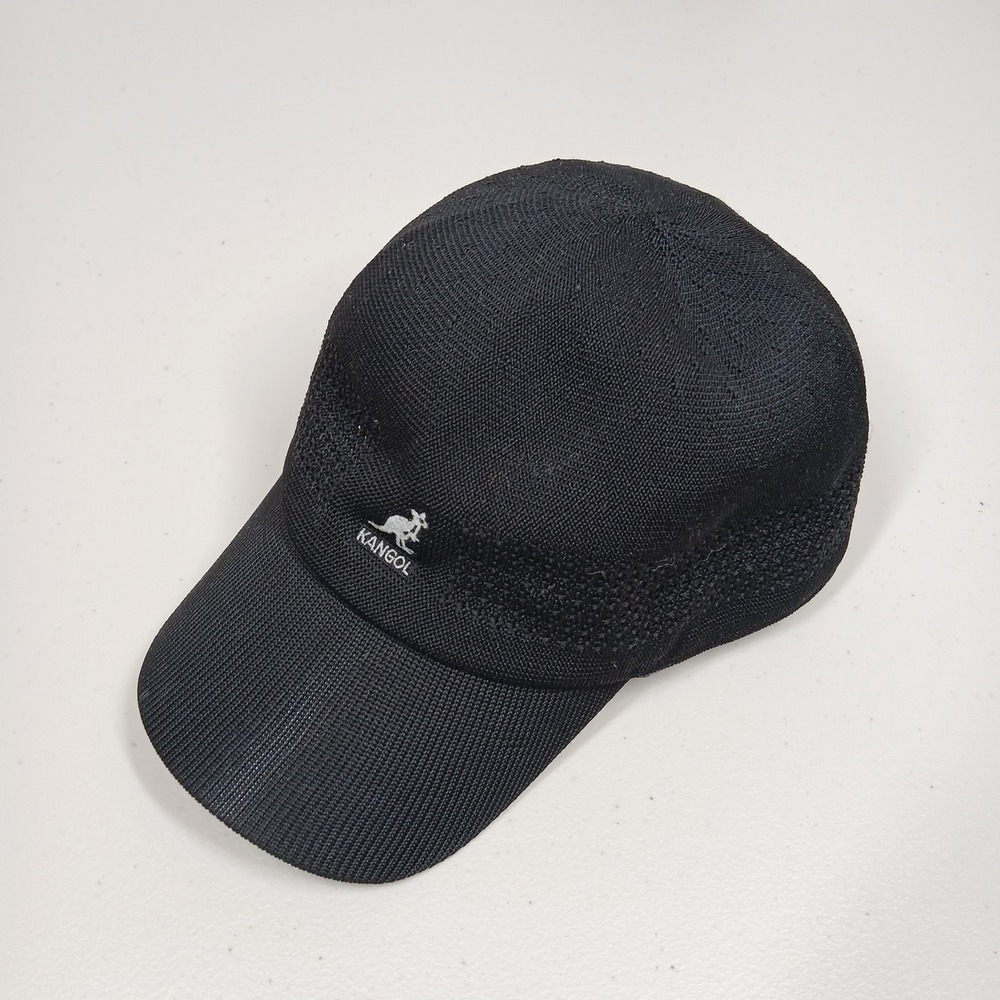 Kangol Hat Large Blue Textured Baseball Cap Casual Streetwear Classic